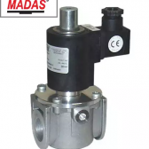 EVA/NA - MADAS Нормально открытый клапан для природного газа электромагнитный двухпозиционный, с автоматическим взводом.