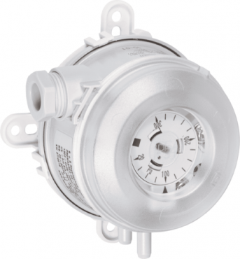 DS-205-B (S+S Regeltechnik) Реле давления дифференциальное для воздуха (вкл. монтажный комплект ASD-06)