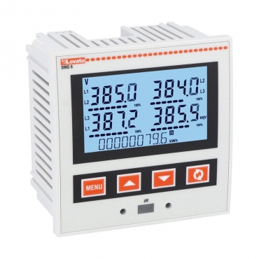 DMG610 Мультиметр 3-х фазный с ЖК-дисплеем + RS485, 1 слот для модулей расширения EXP. (USB,RS232, Ethernet или релейные и цифровые входы/выходы ), размер 96x96 мм, IP54 с передней панели. DMG610 Мультиметр 3-х фазный с ЖК-дисплеем + RS485, 1 слот для модулей расширения EXP. (USB,RS232, Ethernet или релейные и цифровые входы/выходы ), размер 96x96 мм, IP54 с передней панели.